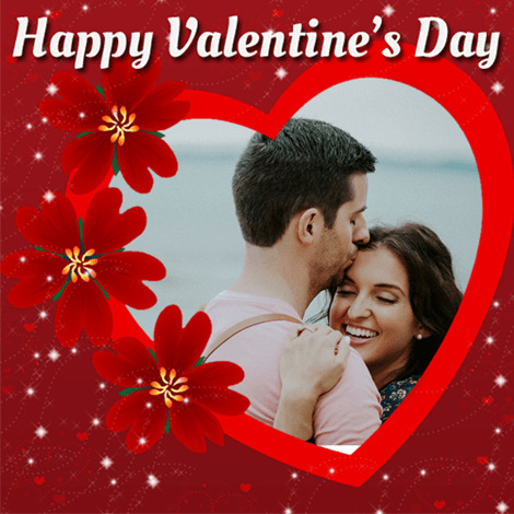 Valentines Day 2019 Profile Picture Frame