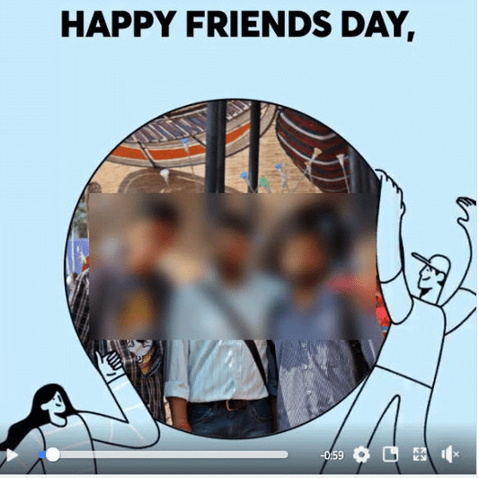 Happy Friends Day Video