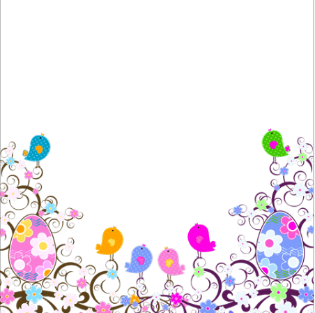 Easter Day Toni Tails Frame