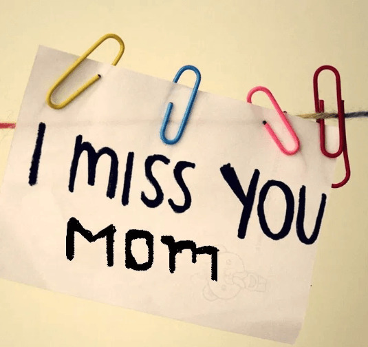 I Miss You Mom Profile Frame