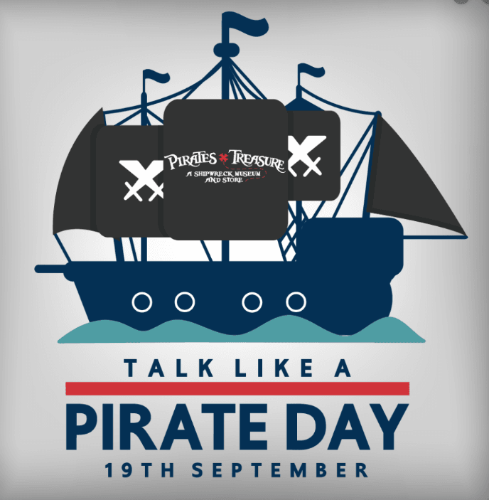 Pirate Day Profile Picture Frame