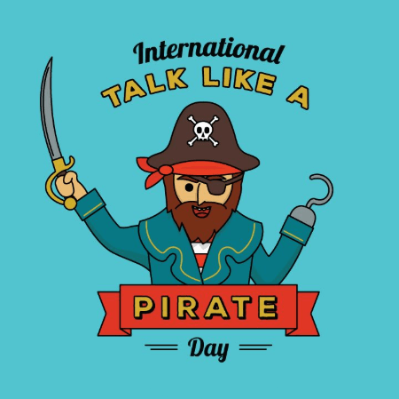 Talk Like a Pirate Day Profile Picture Frame
