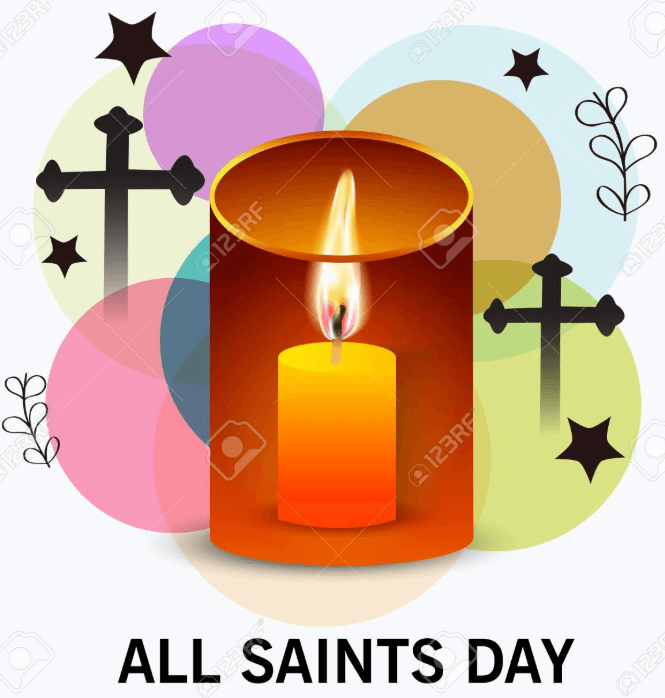 All Saints Day Frame