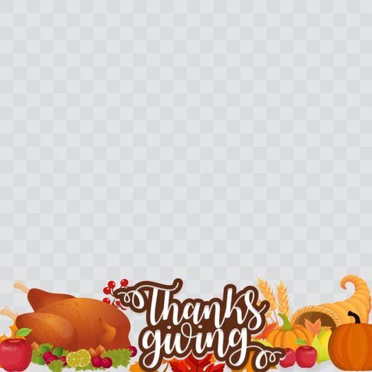 Thanksgiving Day Profile Frame By Toni Tails