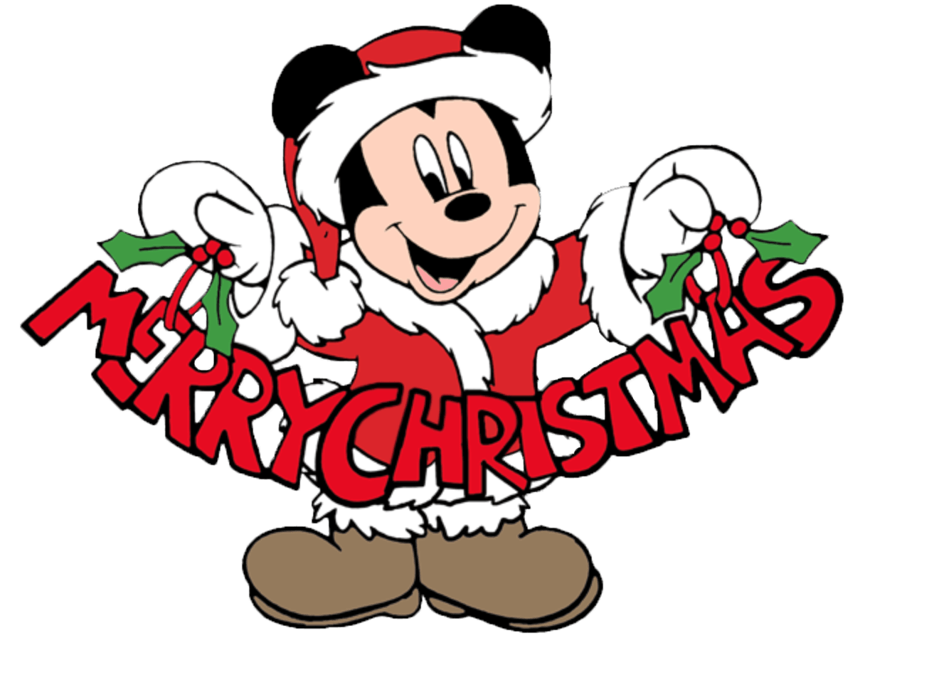 Mickey Mouse Merry Christmas Frame