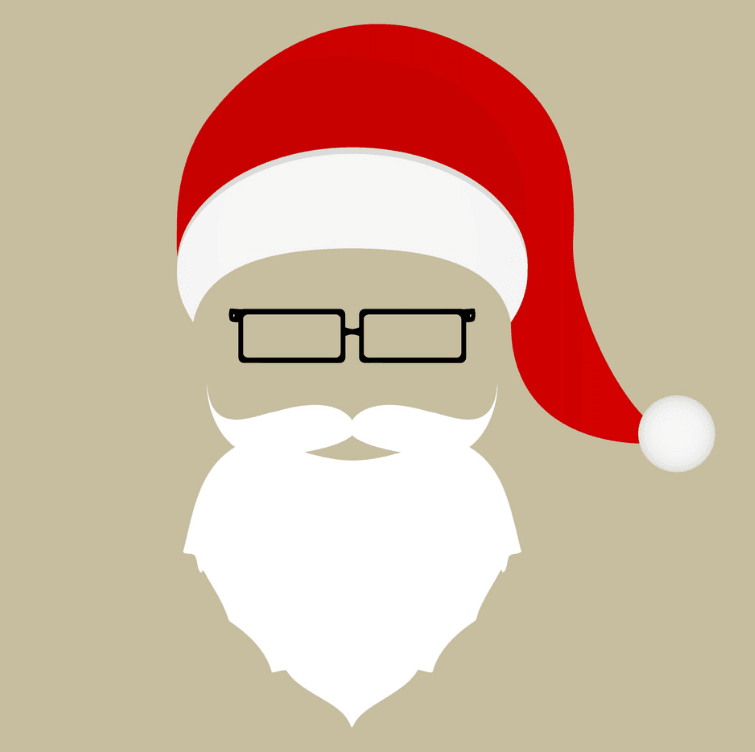 Santa Claus Costume Frame