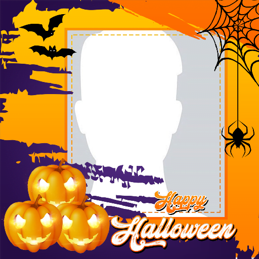Halloween Trick Or Treat Profile Picture Frame