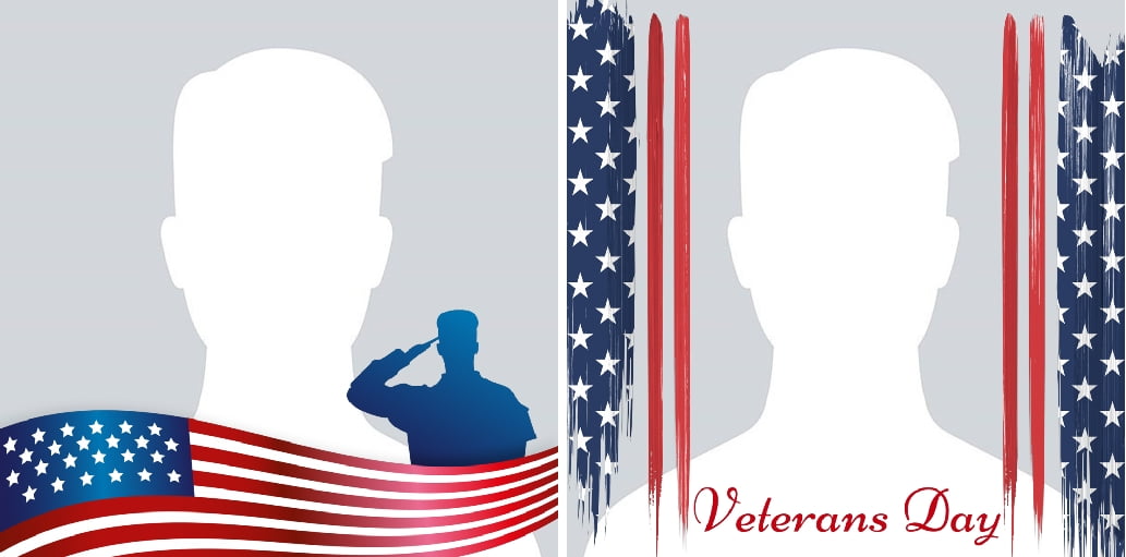 Veterans Day 2021 Profile Picture Frame