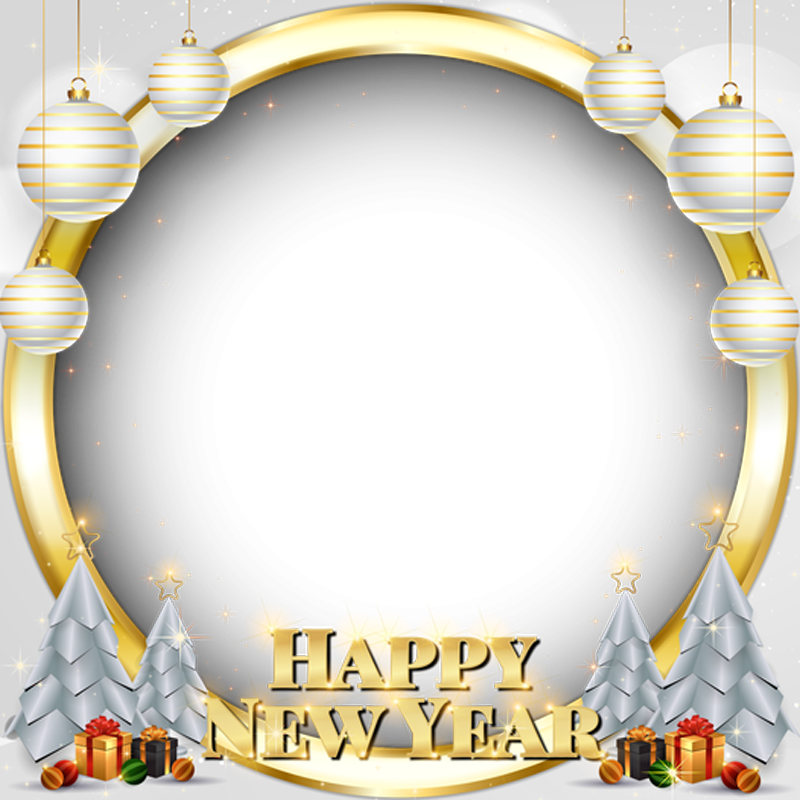 Happy New Year 2022 Profile Picture Frame