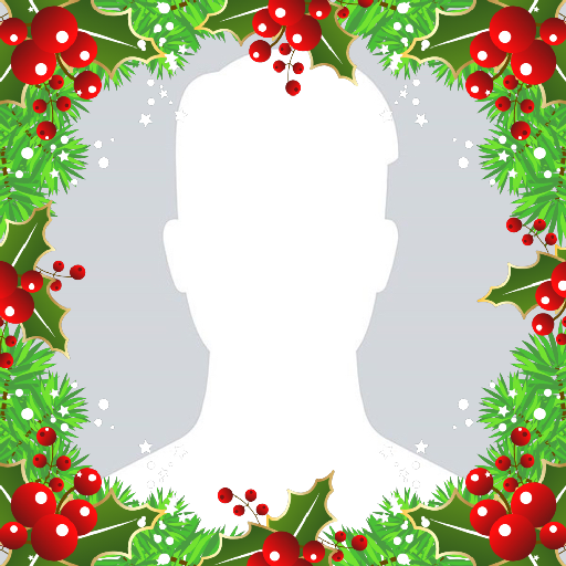 Holiday Decoration Profile Frame