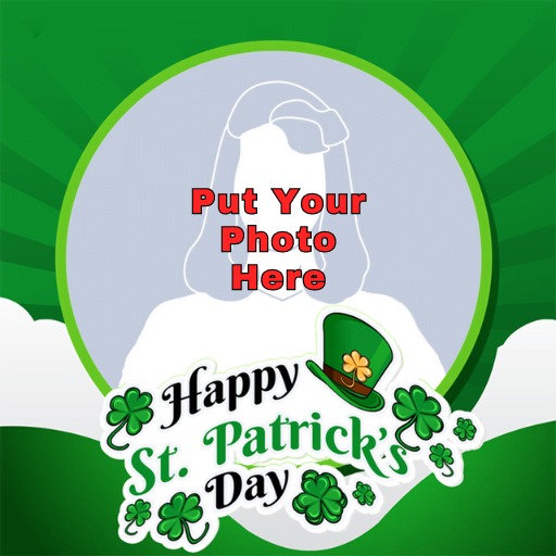 Happy Saint patrick's day profile frame