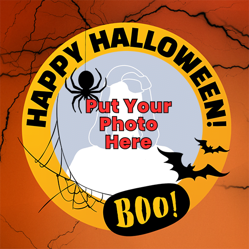 Happy Halloween Profile Frame