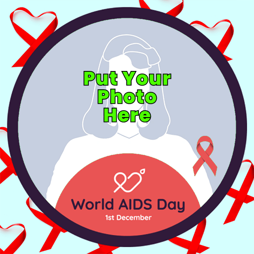 World AIDS Day Profile Picture Frame