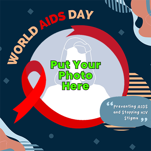 AIDS Day Profile Frame