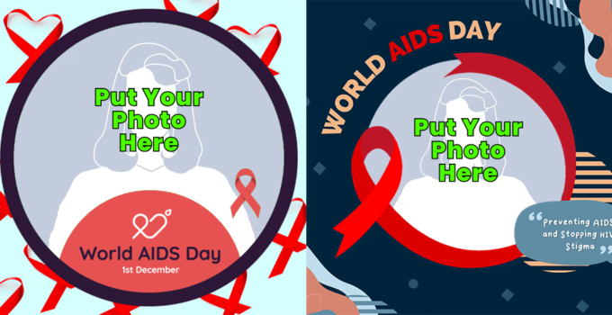 HIV AIDS Day Profile Frame