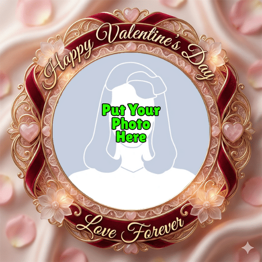 Happy Valentines Day 2026 Profile Picture Frame