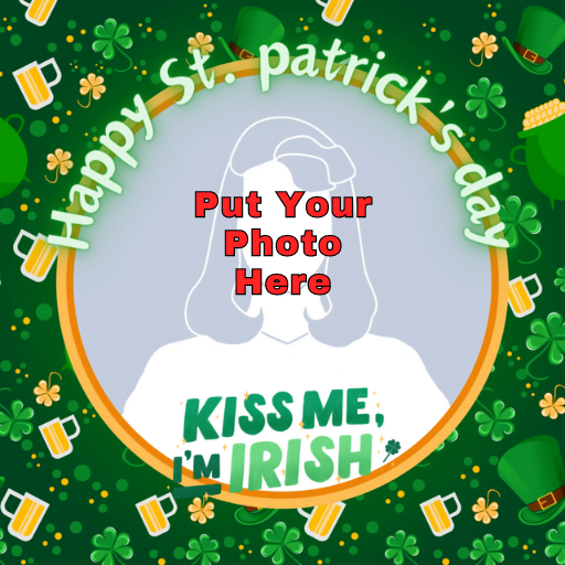 St. Patrick's Day Profile Frame