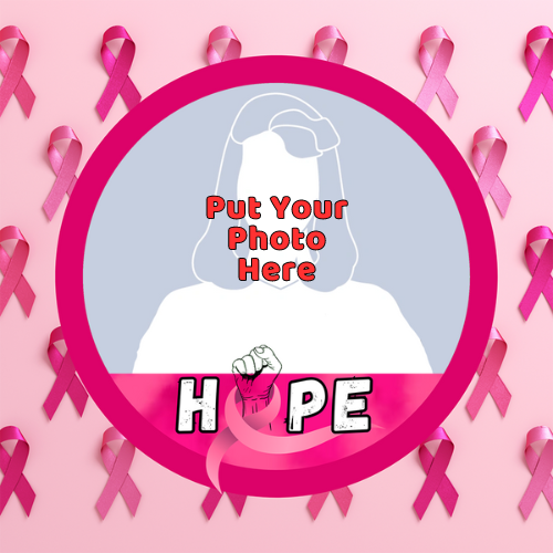 HOPE Breast Cancer Awareness Month Profile Picture Frame