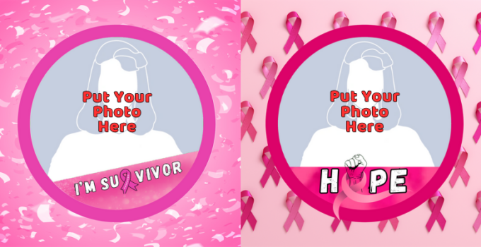 Survivor Breast Cancer Awareness Month Profile Frame