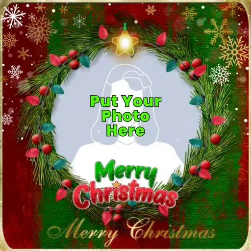 Free Christmas Profile Picture Frame