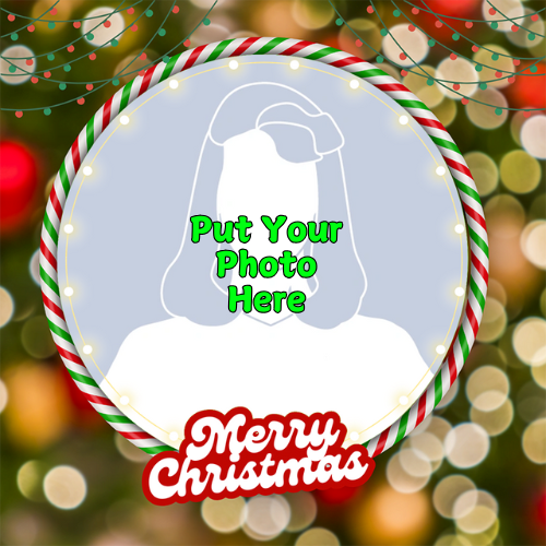 Merry Christmas 2024 Profile Picture Frame