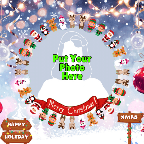 Christmas Profile Frame