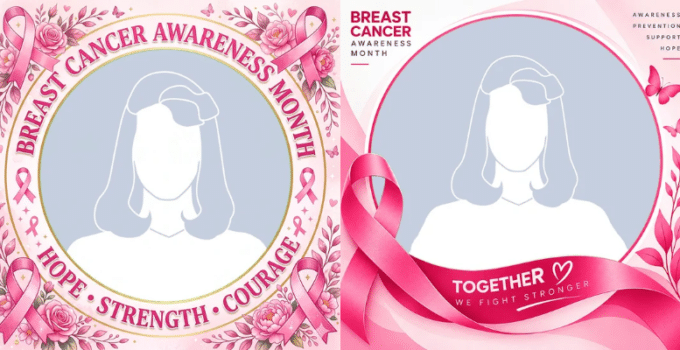Breast Cancer Awareness Month Profile Frame